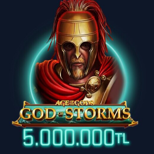 Age of Gods jackpot göstergeli slot